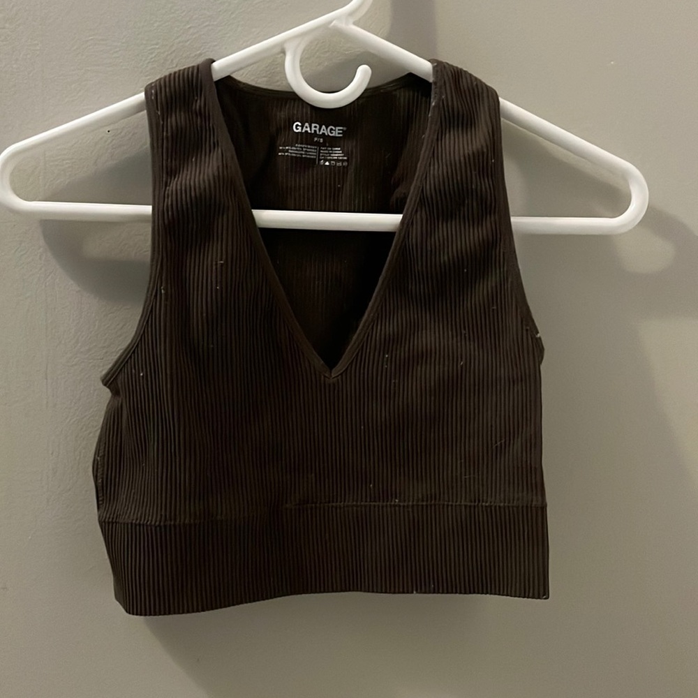 Stella seamless plunge top size small